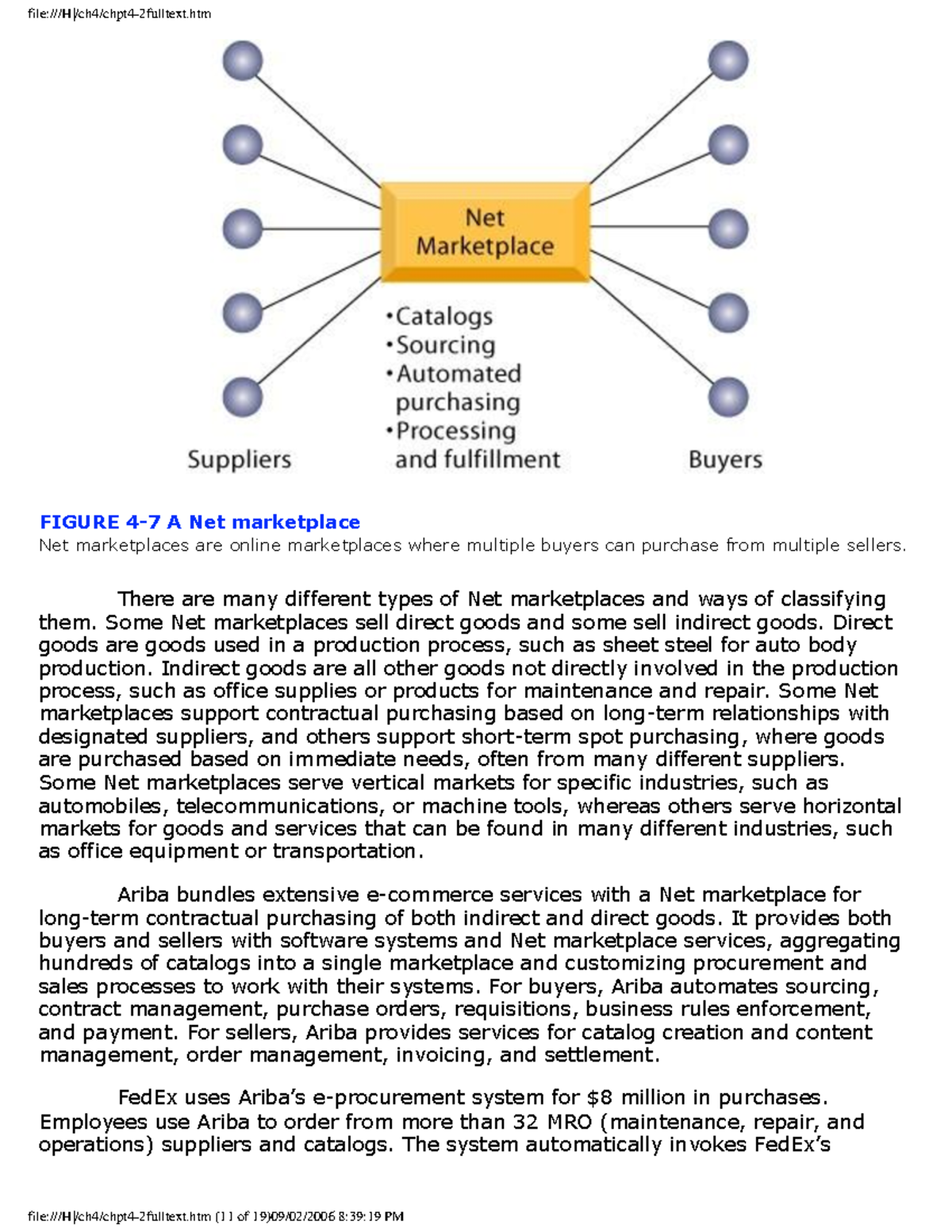 Management-information-system laudon-and-laudon-1-42 - FIGURE 4-7 A Net ...