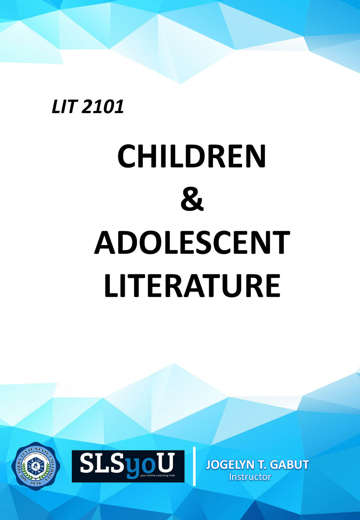 thesis on children's literature pdf