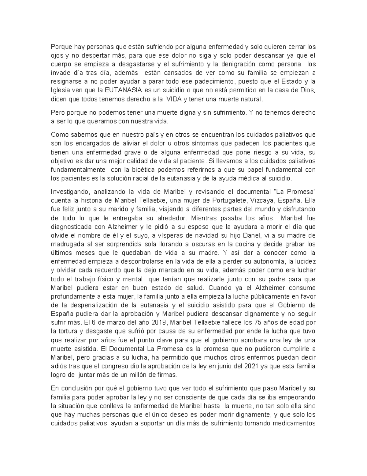 Bioetica principios basicos porque hay personas que est n sufriendo