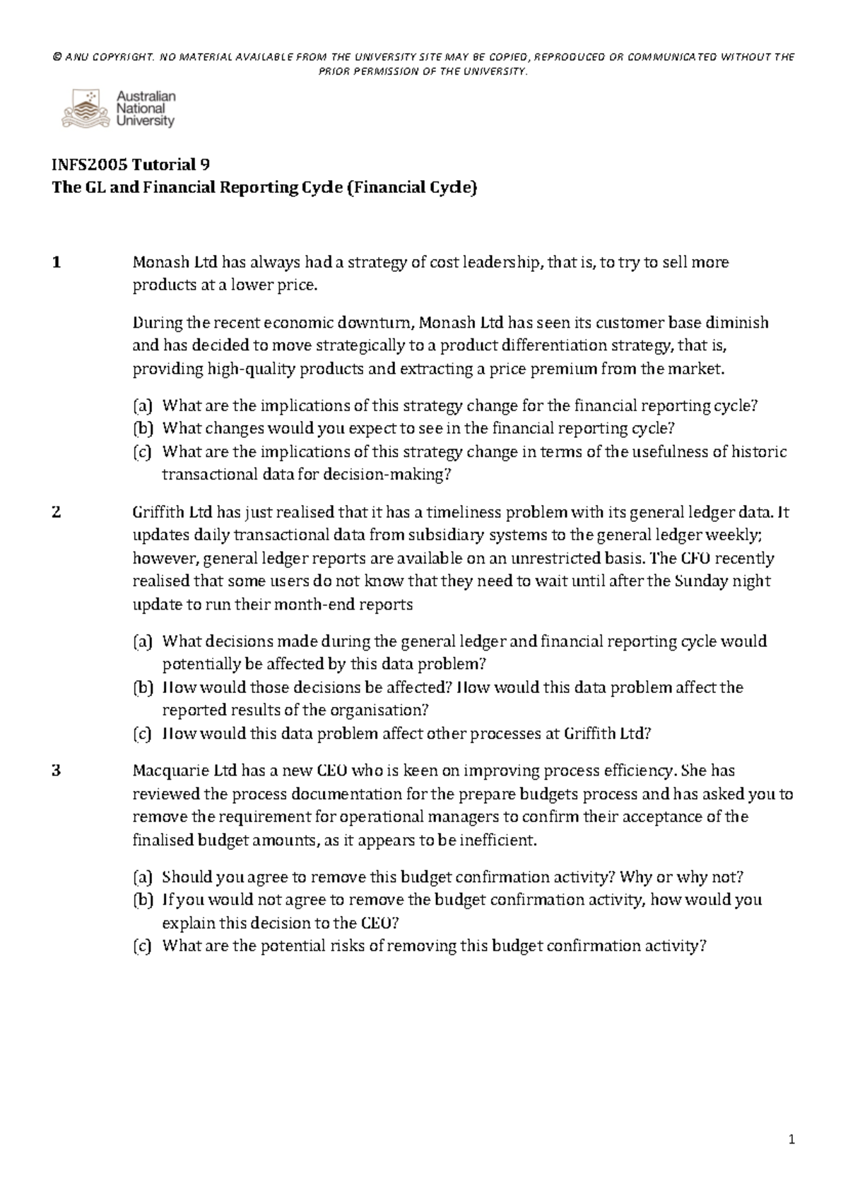 Week10 Tutorial 9 NFS2005 Questions - © ANU COPYRIGHT. NO MATERIAL ...