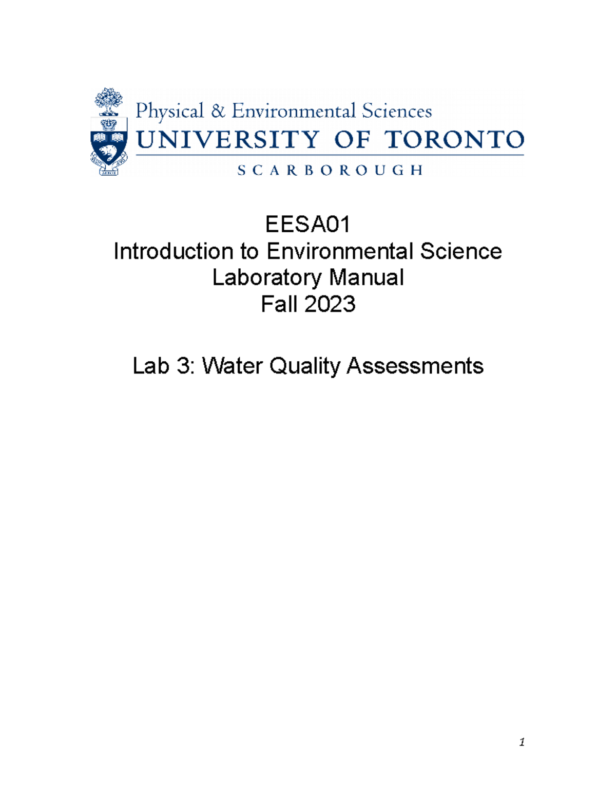 PRA00014 worth 15 percent EESA Introduction to Environmental