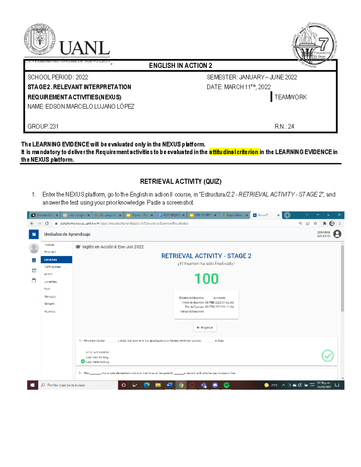 EMLL ARS2 Eiaii - no se son tareas de ingles espero les sirva o algo ...