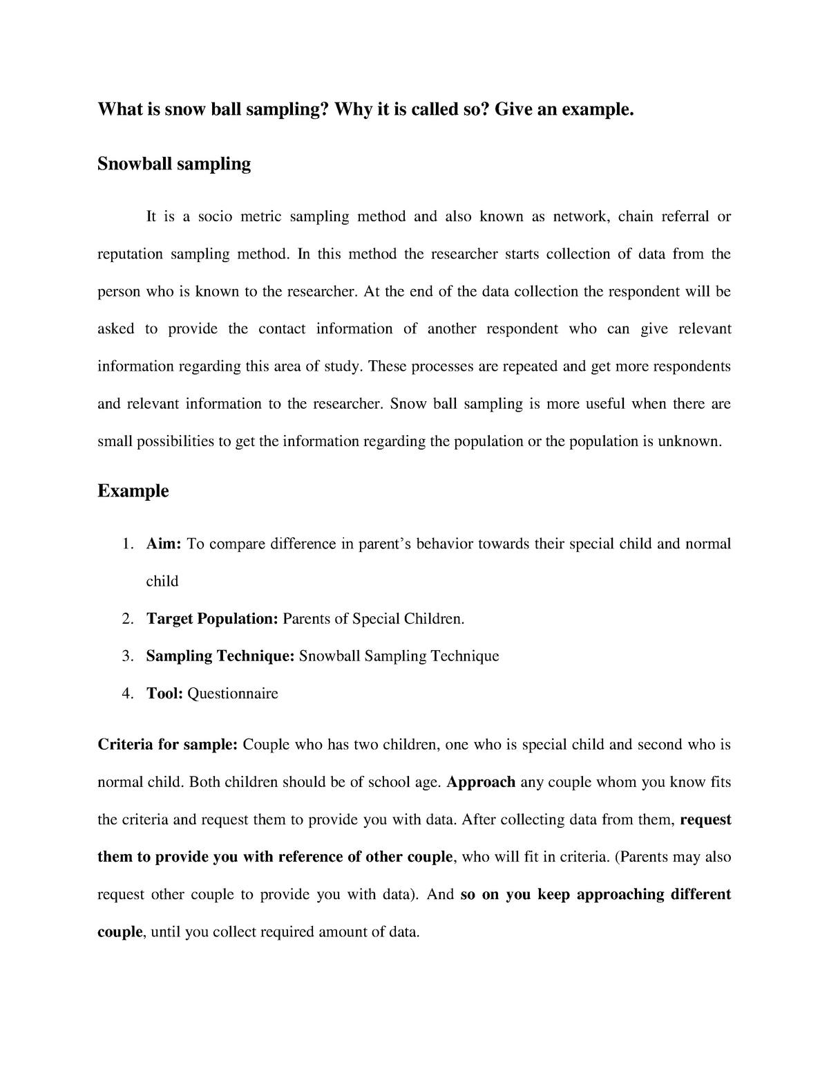 what-is-snow-ball-sampling-snowball-sampling-it-is-a-socio-metric