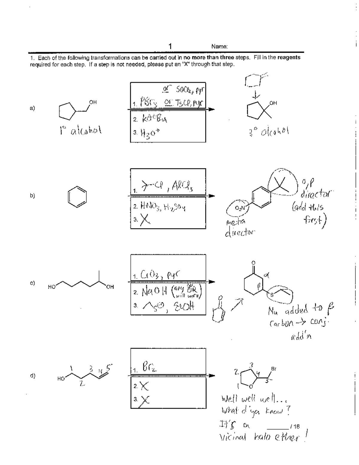 Practice Final Exam B Answers - CHEM253 - Studocu