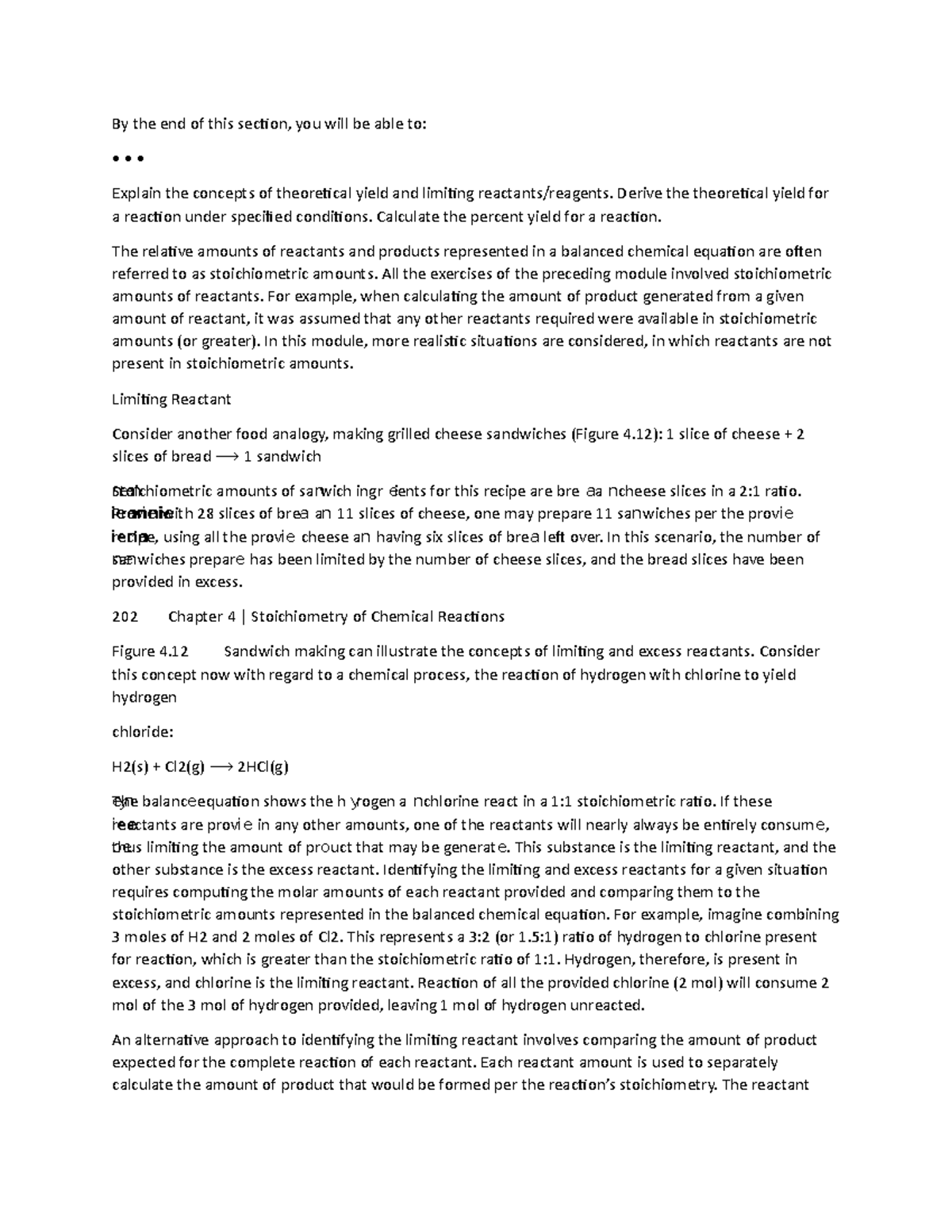 4.4 Reaction Yields - Chemistry recap notes - By the end of this ...