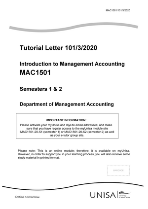 MAC1501 Assessment 4 2022 - MAC1501/102/2/ Tutorial Letter 102/2 ...