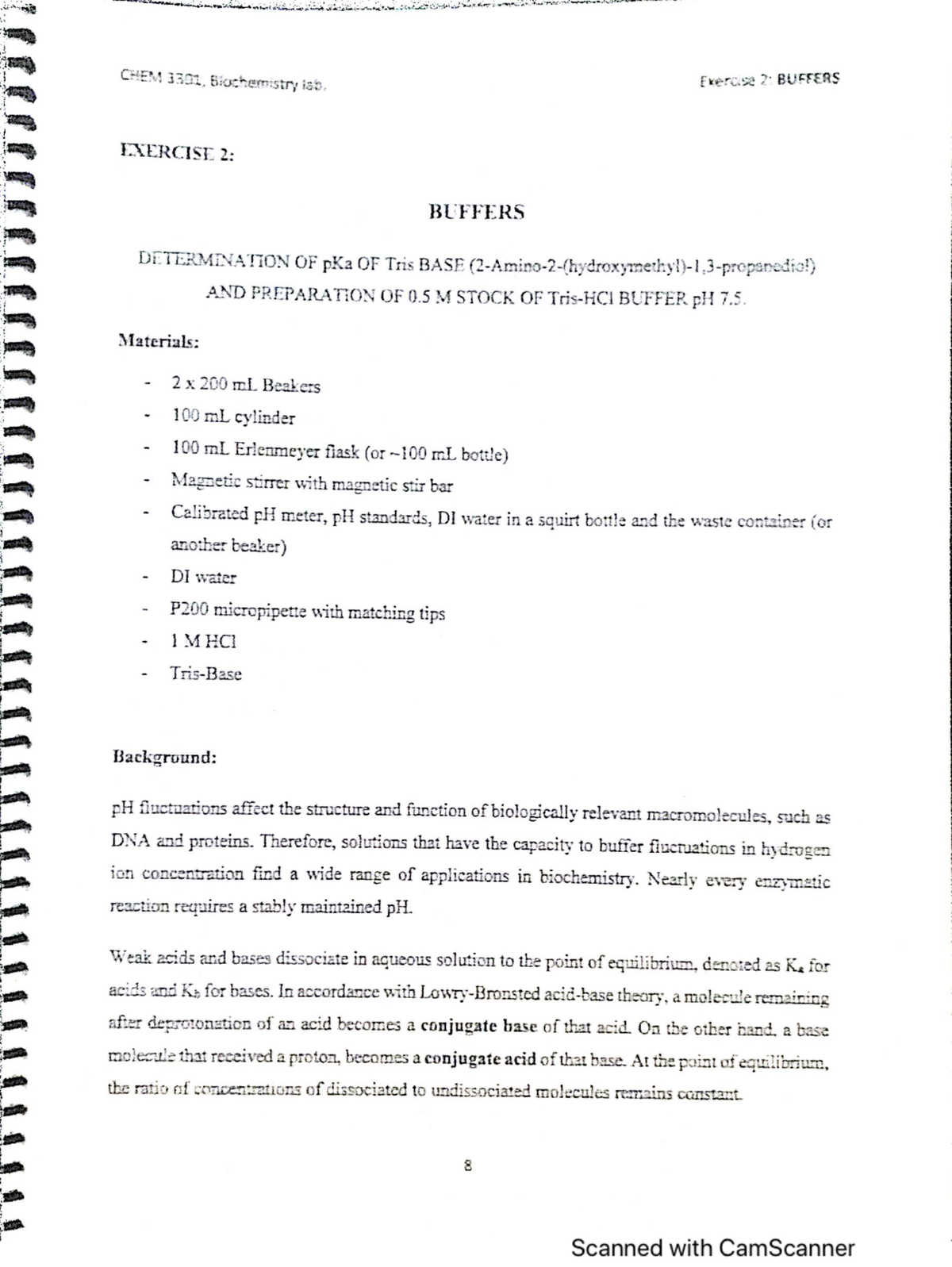 Buffers practice problems CHEM 3301 Studocu