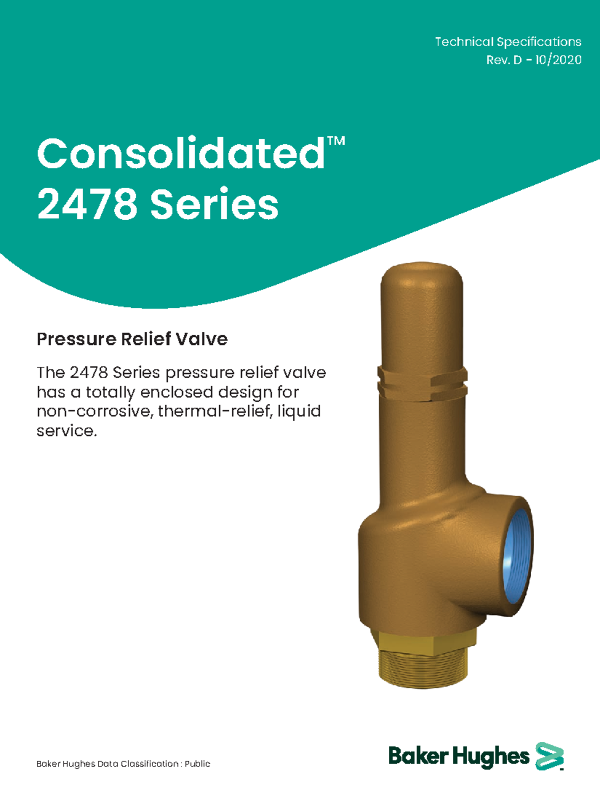 Consolidated 2478 RV Tech Spec English - Pressure Relief Valve The 2478 ...