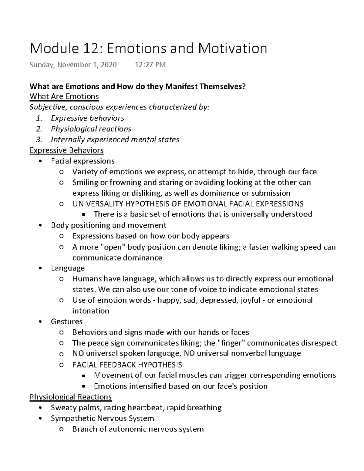 Emotion And Motivation Psychology Quizlettypography - jt2hvxn