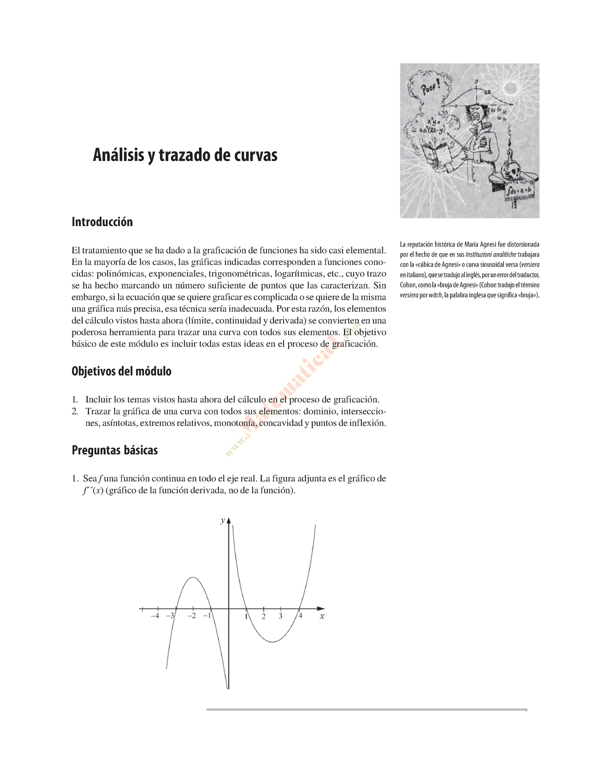 CAP 25 Análisis y trazado de curvas - http://www. .com Matematica ...