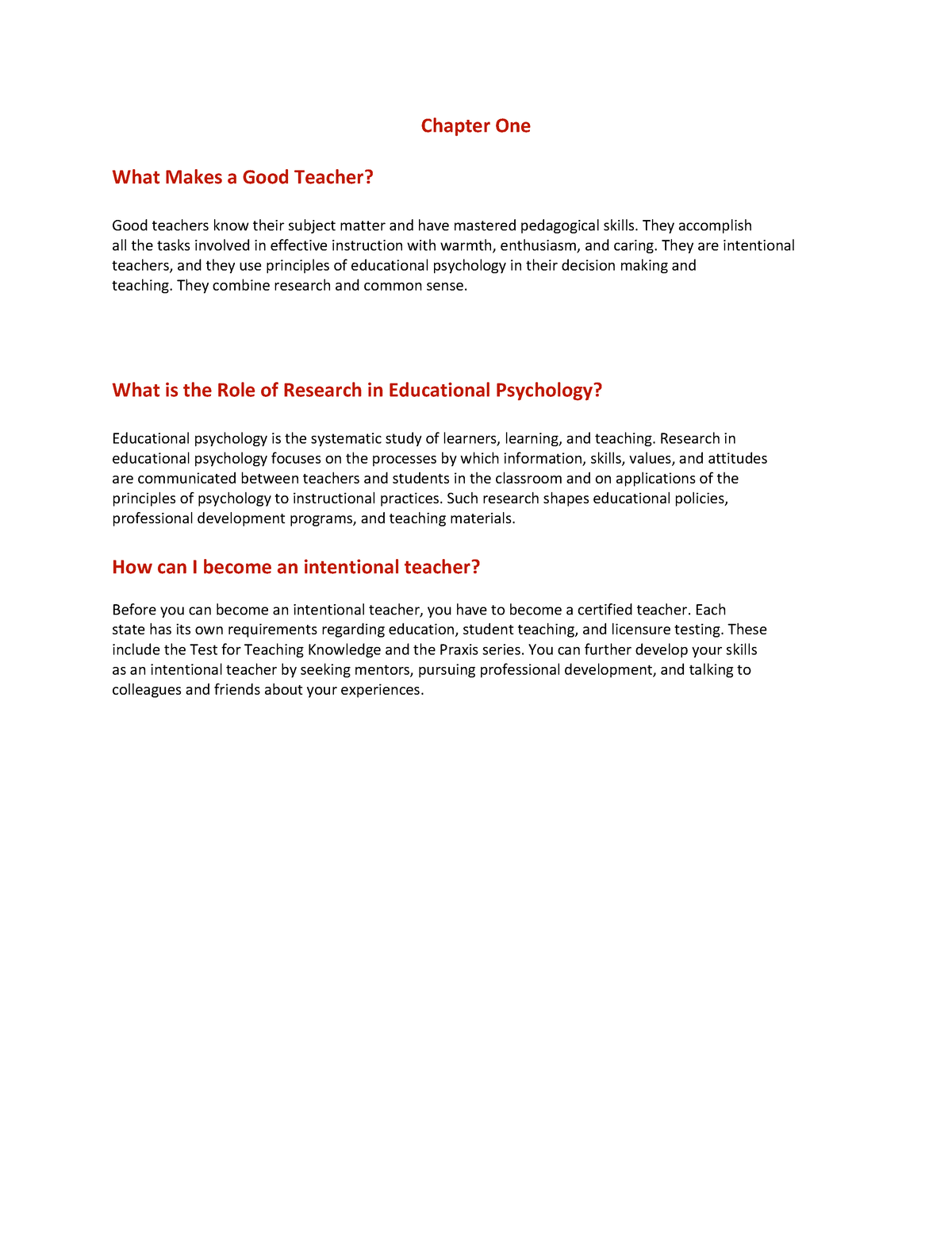 practice-essay-questions-chapter-one-what-makes-a-good-teacher-good