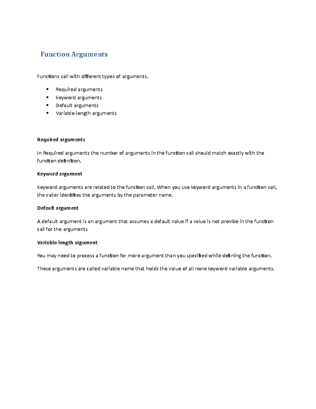 Python-2018 - prog - Function Arguments Functions call with different ...