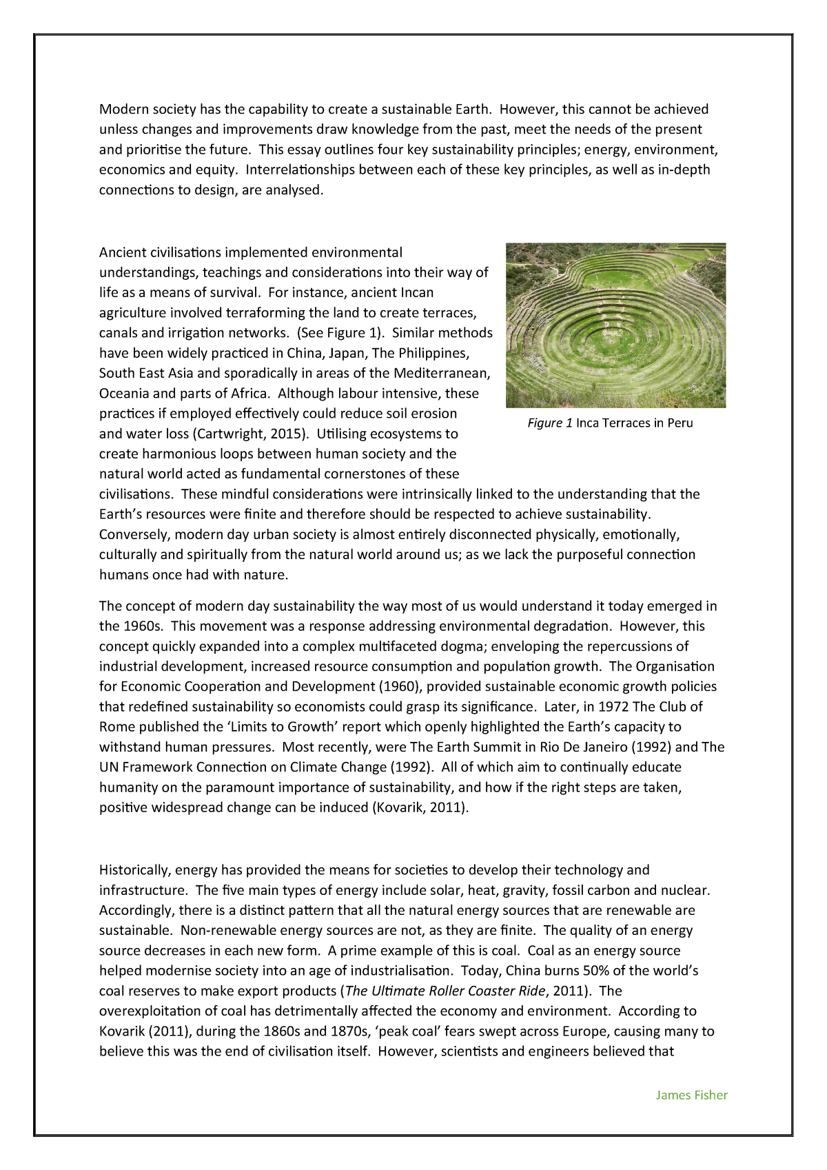 essay on museum sustainability and well being