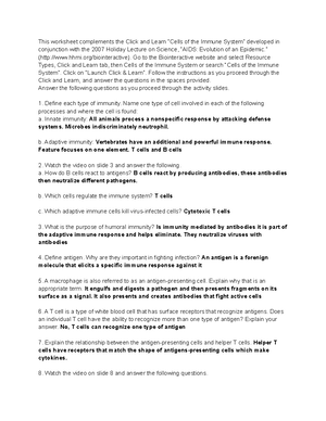 Allied Health Micro Case Study Example - (please note that this would ...