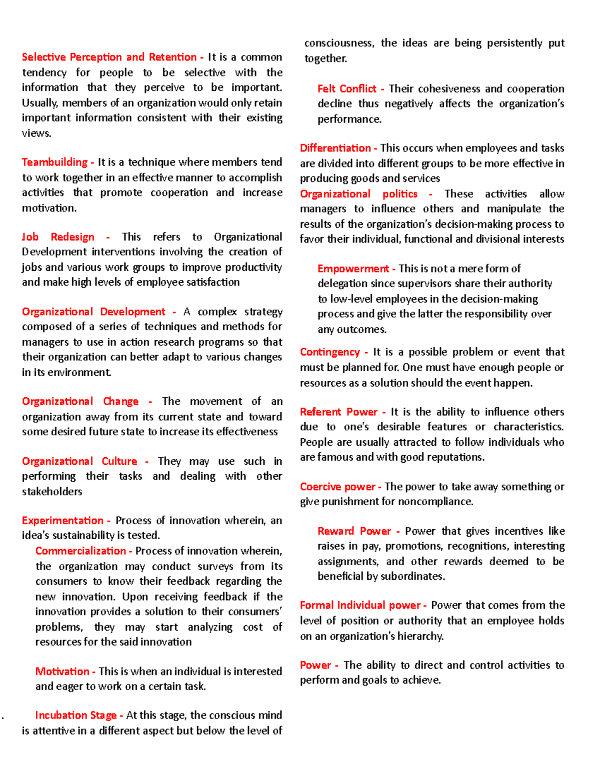 Reviewer - Selective Perception and Retention - It is a common tendency ...