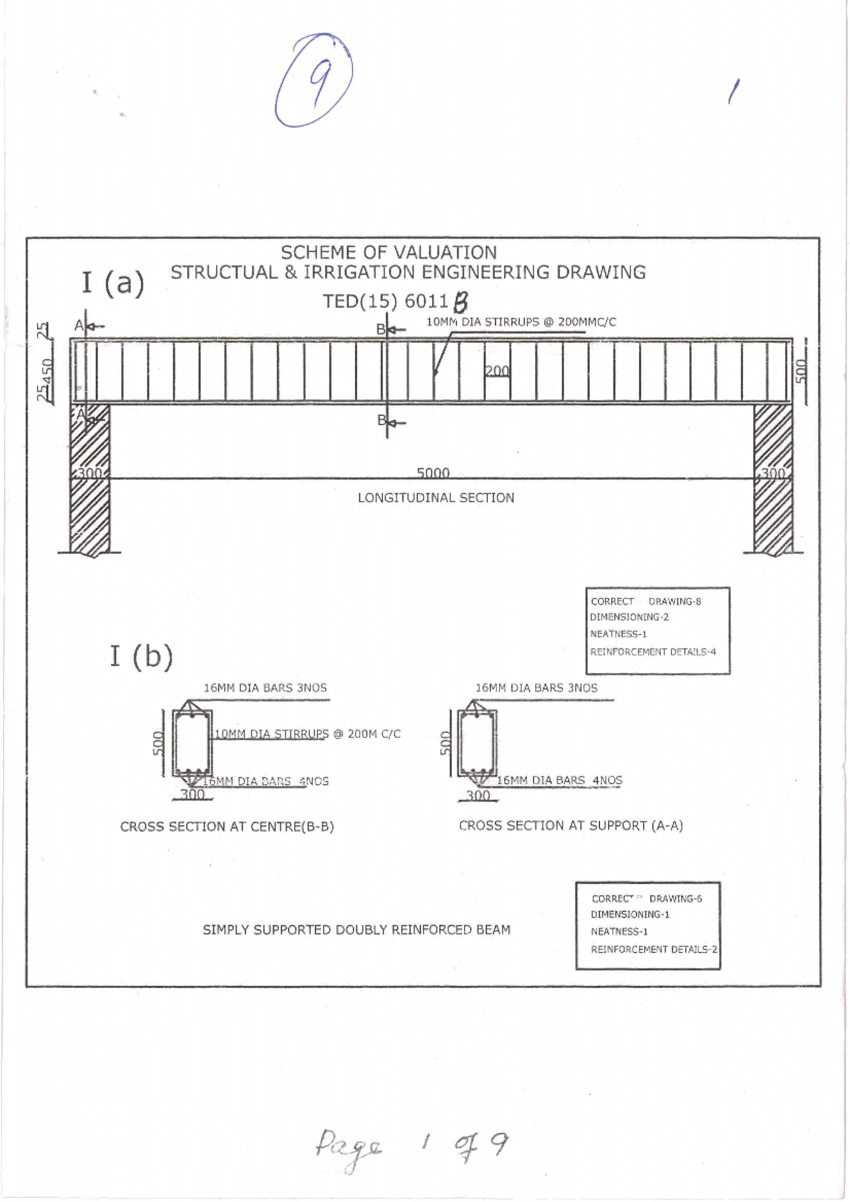 6011 Structural Irrigation Engineering Drawing An Diploma in
