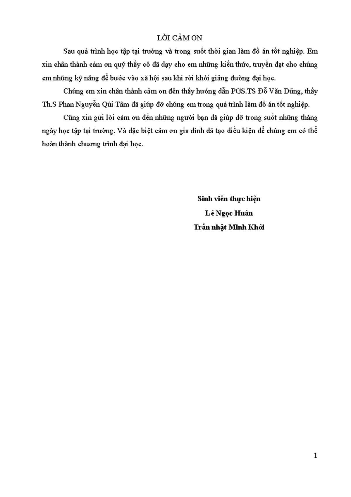 Mô hình hóa xe tự hành vận chuyển hàng hóa trong nhà xưởng LỜI CẢM ƠN