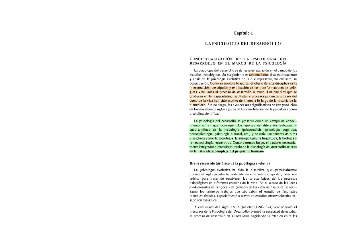 1 Urbano Yuni Cap 1 Y 2 Psicologia Del Desarrollo Enfoques y 