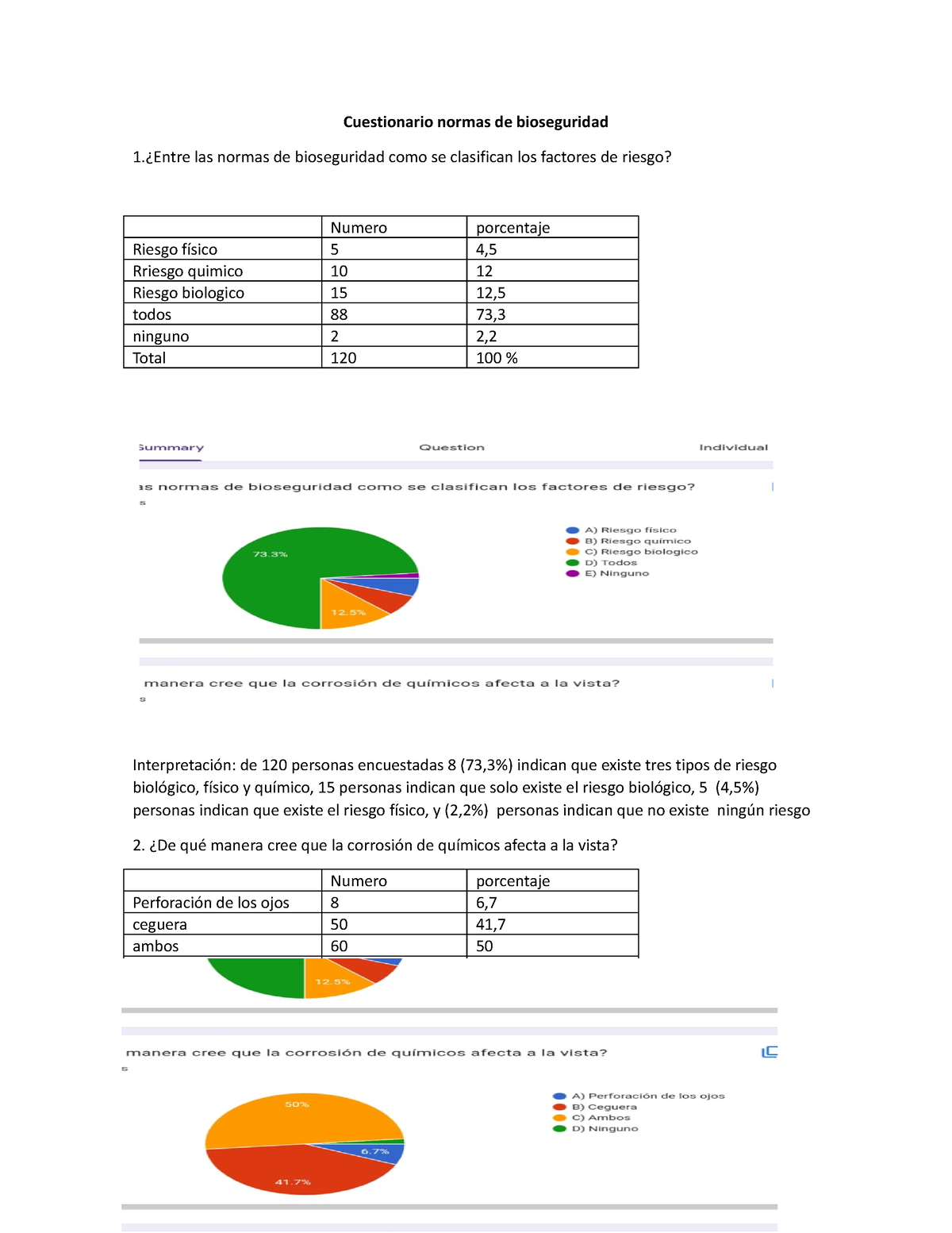 Cuestionario Normas De Bioseguridad - ¿Entre Las Normas De Bioseguridad ...