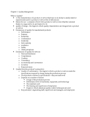 Ops Readings - Notes on Operations Reading for Intro To Operations ...