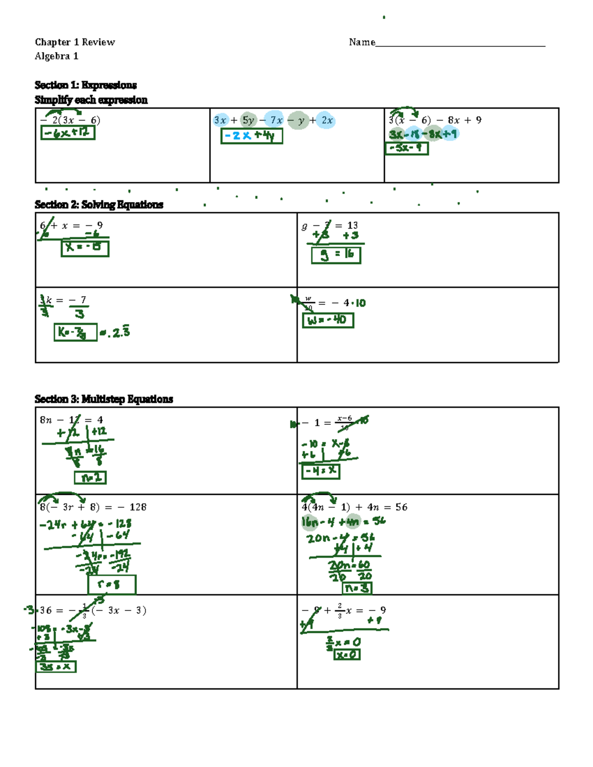 Chapter 1 Review - Document packet seminar - Chapter 1 Review - Studocu