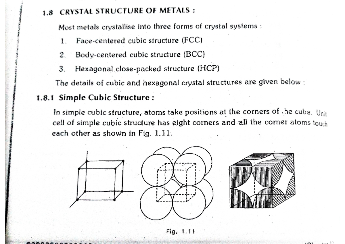 Structure of metals part 2 - Environmental engineering - Studocu