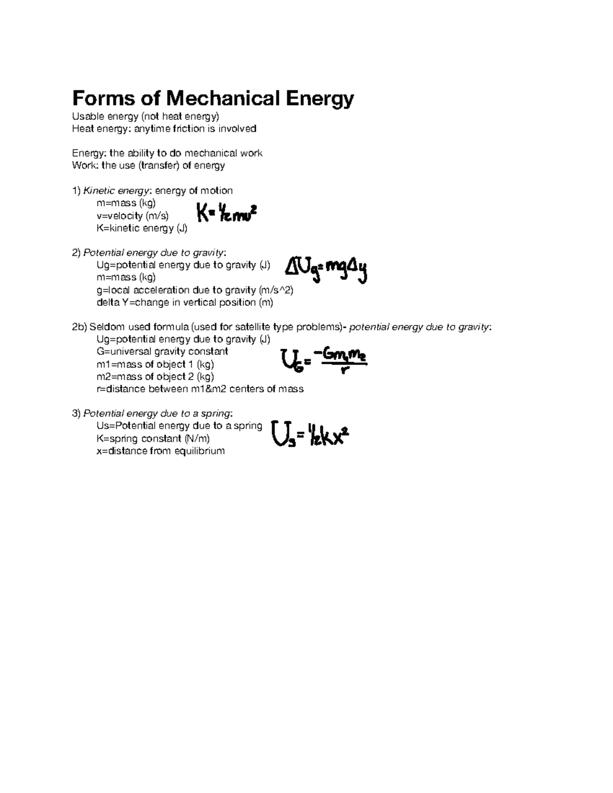 Forms Of Mechanical Energy Forms Of Mechanical Energy Usable Energy forms-of-mechanical-energy-forms-of-mechanical-energy-usable-energy