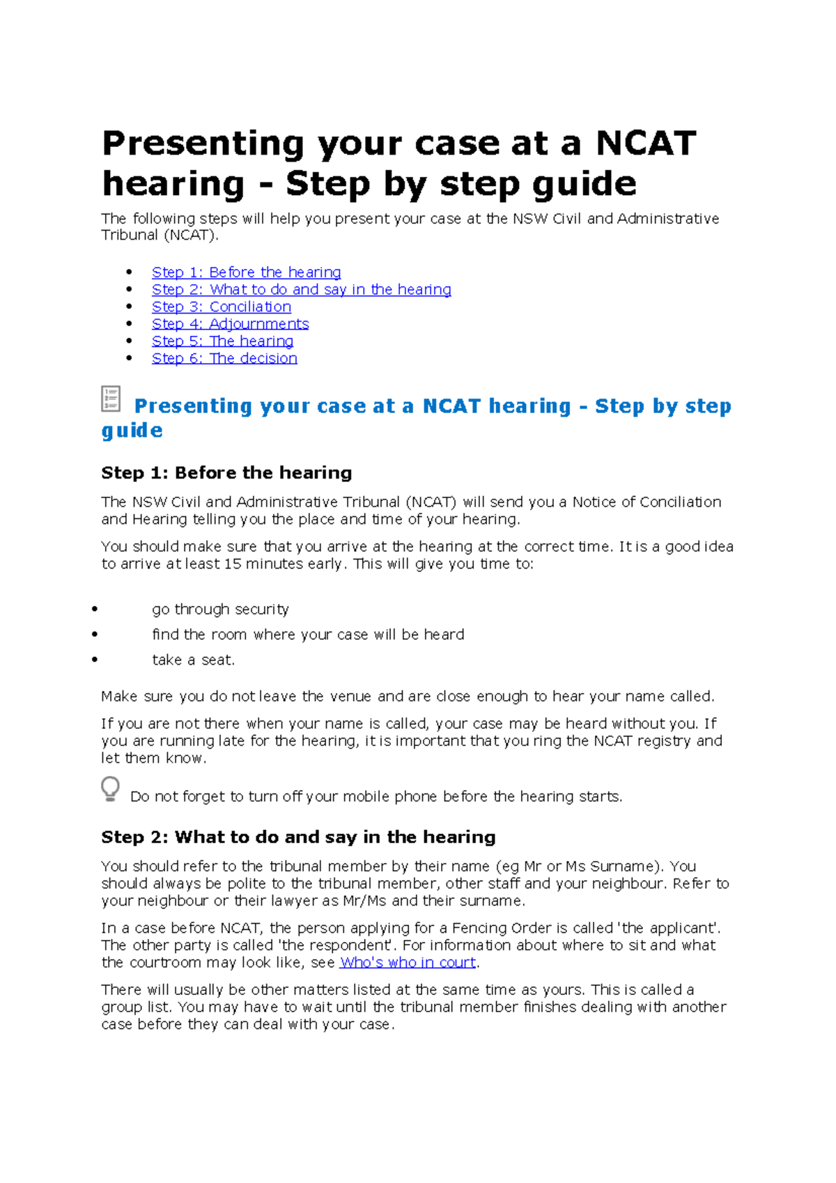 ncat-step-by-step-guide-to-hearing-presenting-your-case-at-a-ncat