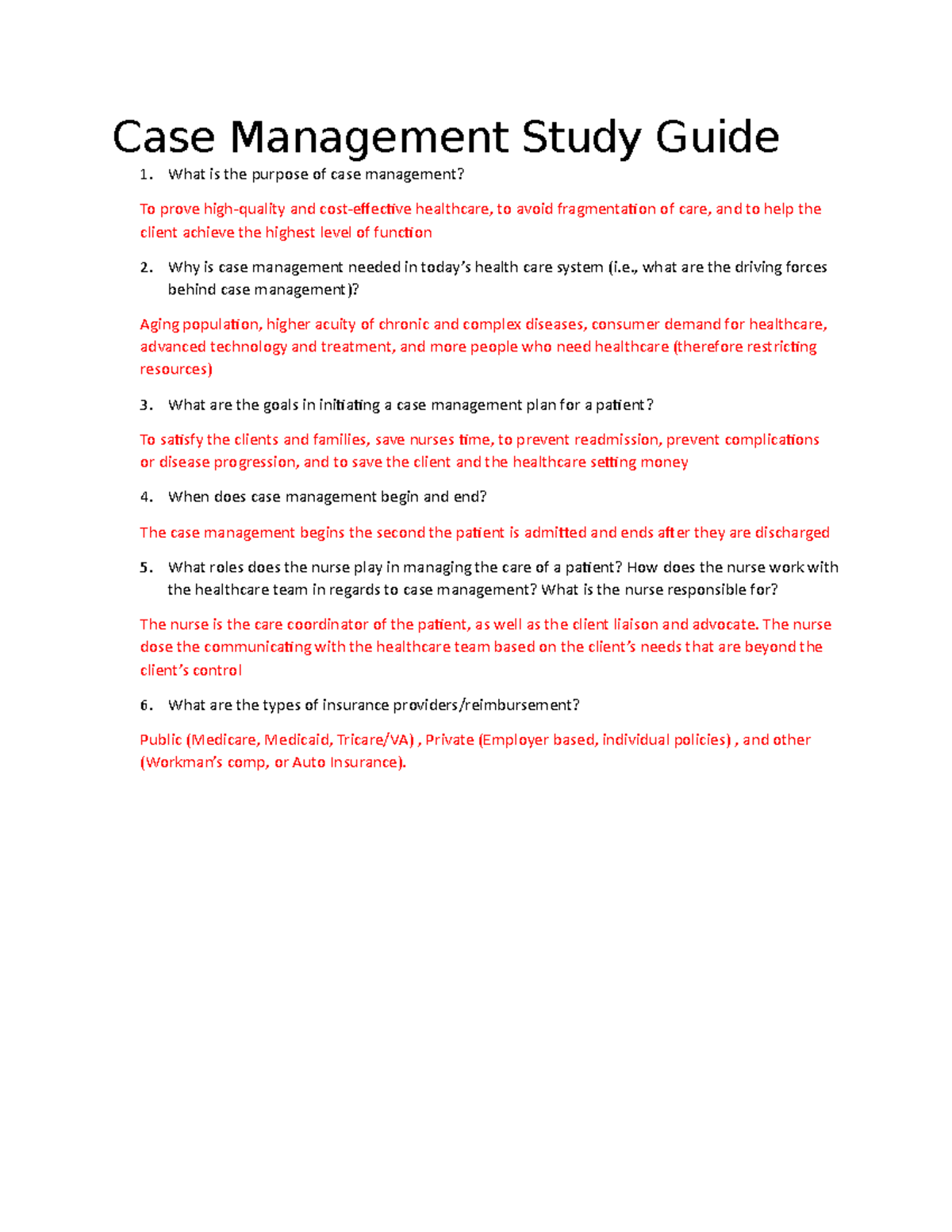 what is case management in higher education