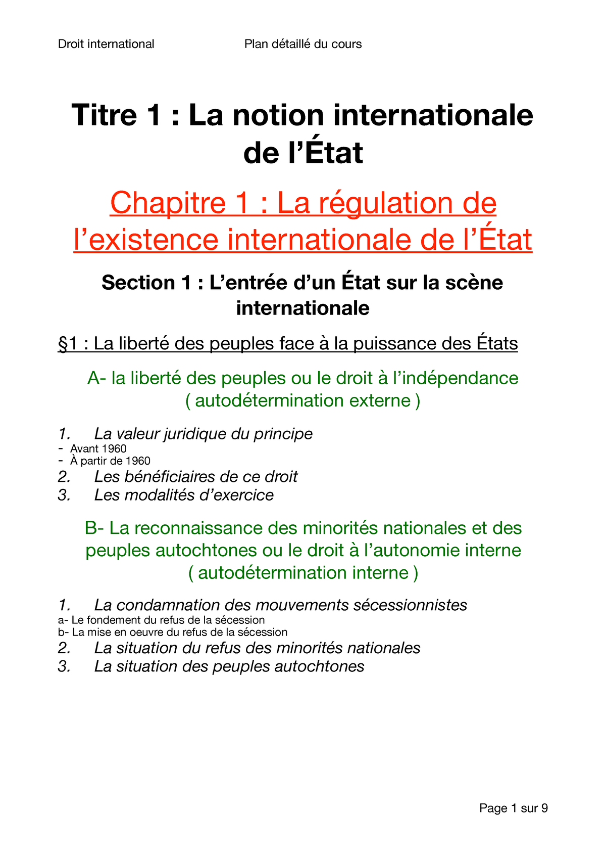 dissertation la reconnaissance de l'etat en droit international