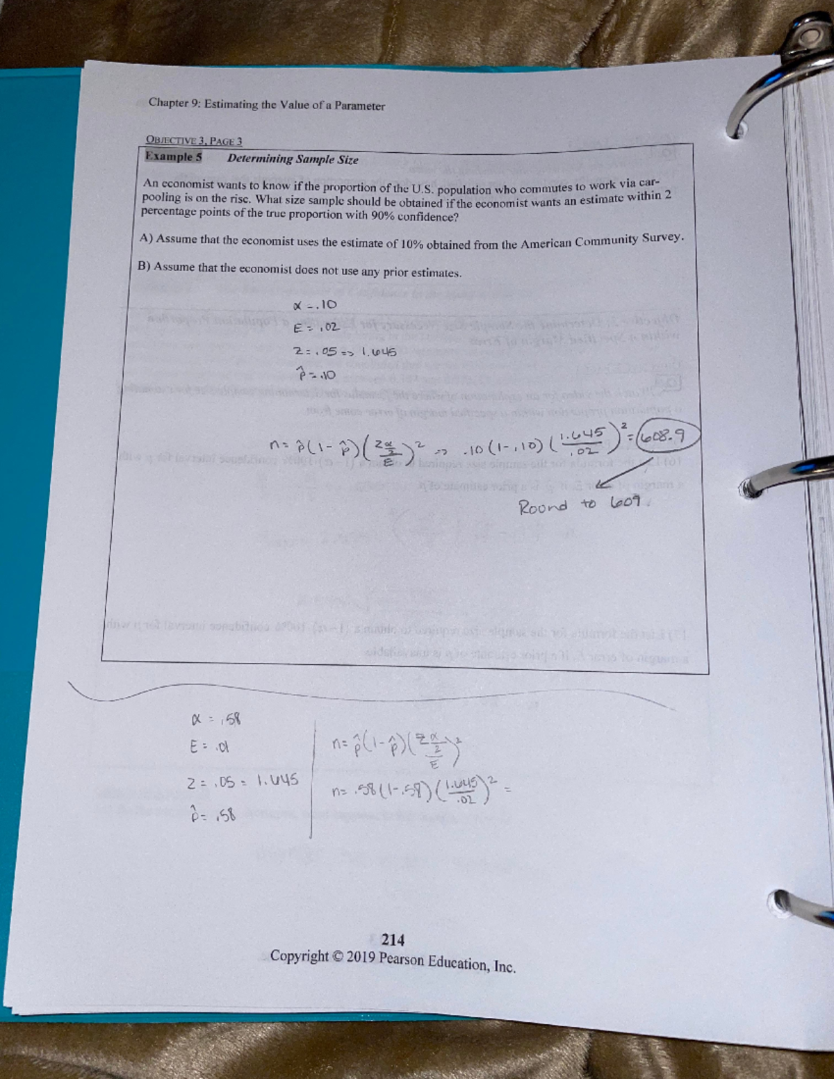 Chapter 9 section 1 page 8 - ST 210 - Studocu
