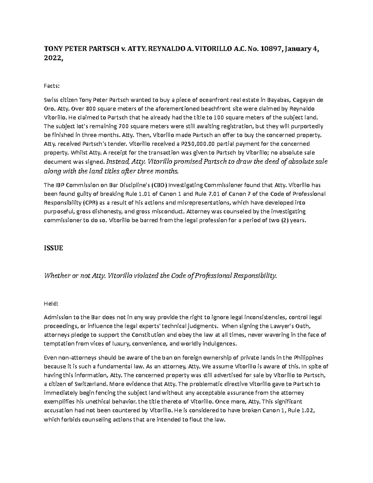A C No 10897 Read And Learn Legal Ethics Cases TONY PETER a-c-no-10897-read-and-learn-legal-ethics-cases-tony-peter
