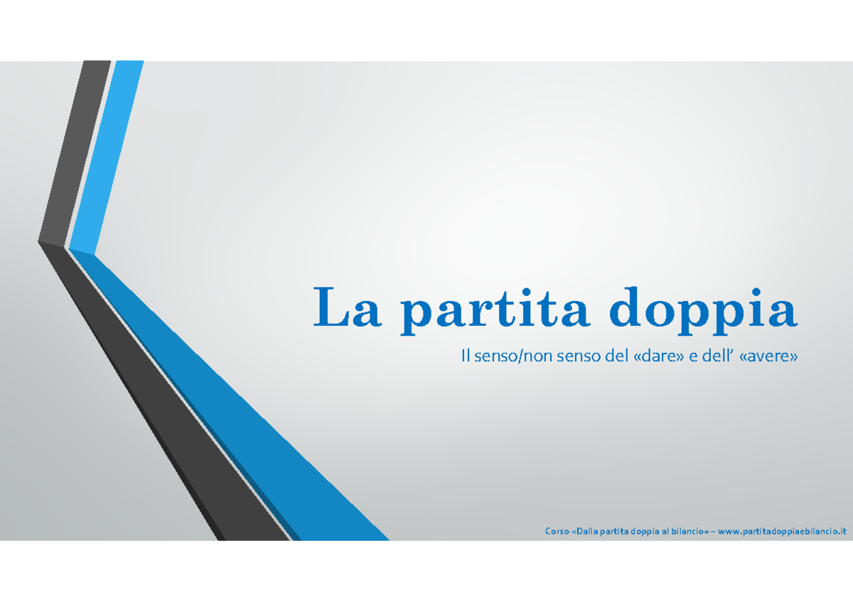 Partita doppia