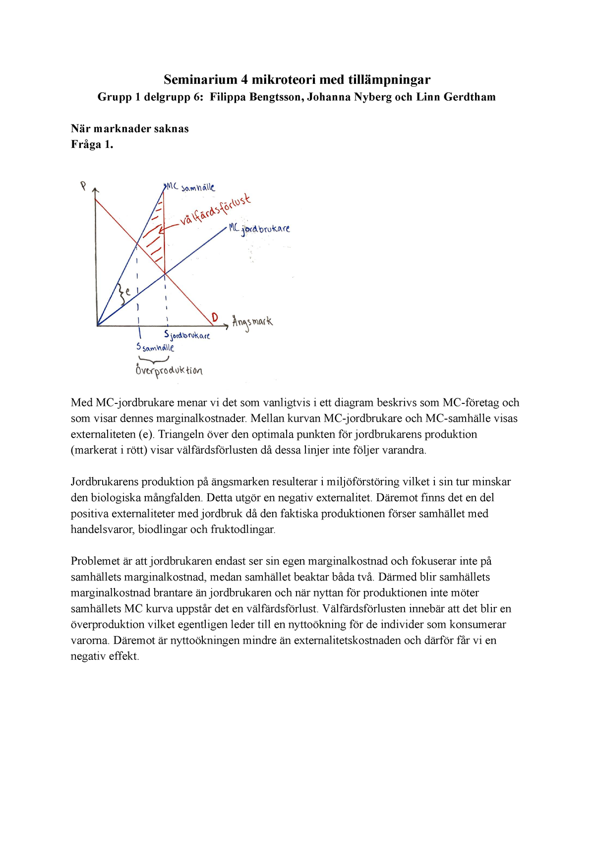 Seminarium 4 Mikroteori Med Tillämpningar - Med MC-jordbrukare Menar Vi ...