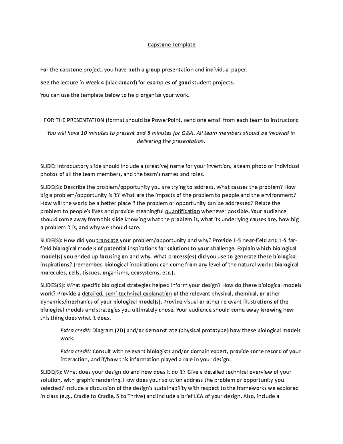 Capstone Template Fall 2022 - Capstone Template For the capstone ...