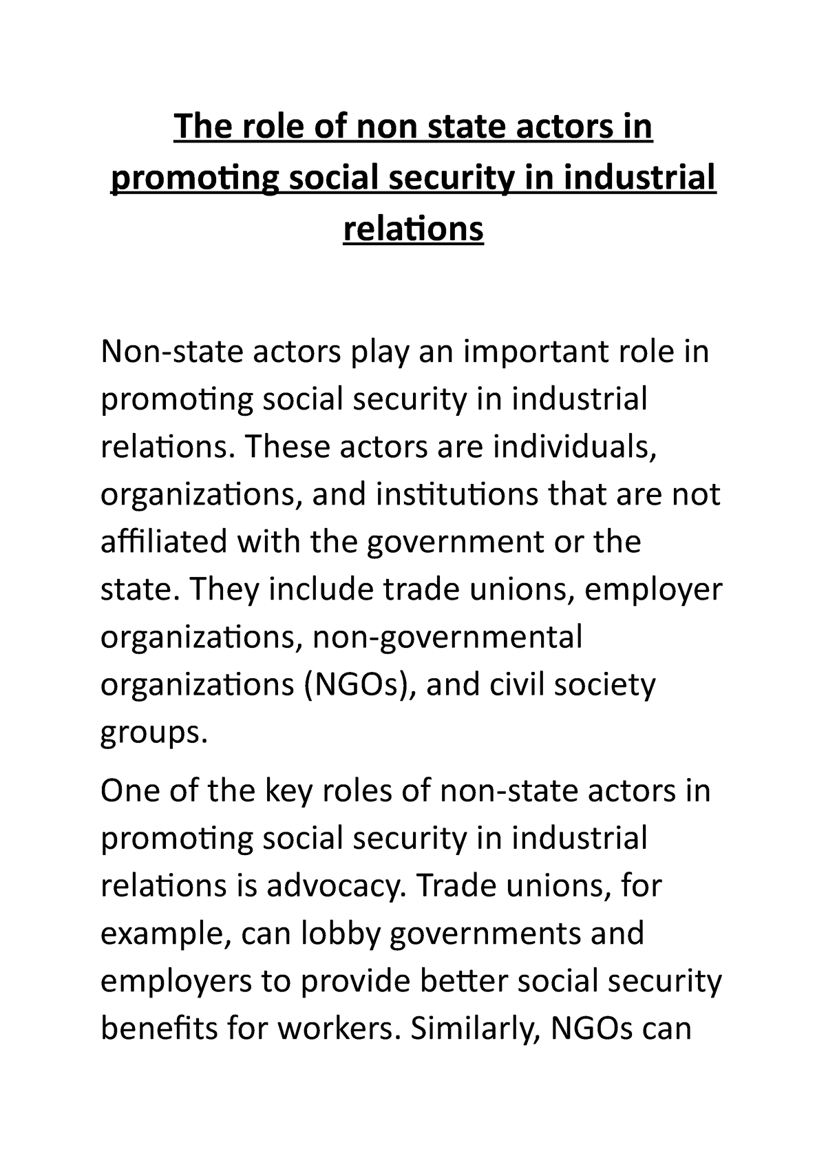 the-role-of-non-state-actors-in-promoting-social-security-in-industrial