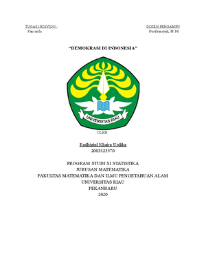 Esensi Dan Urgensi Pendidikan Pancasila Untuk Masa Depan - PANCASILA ...