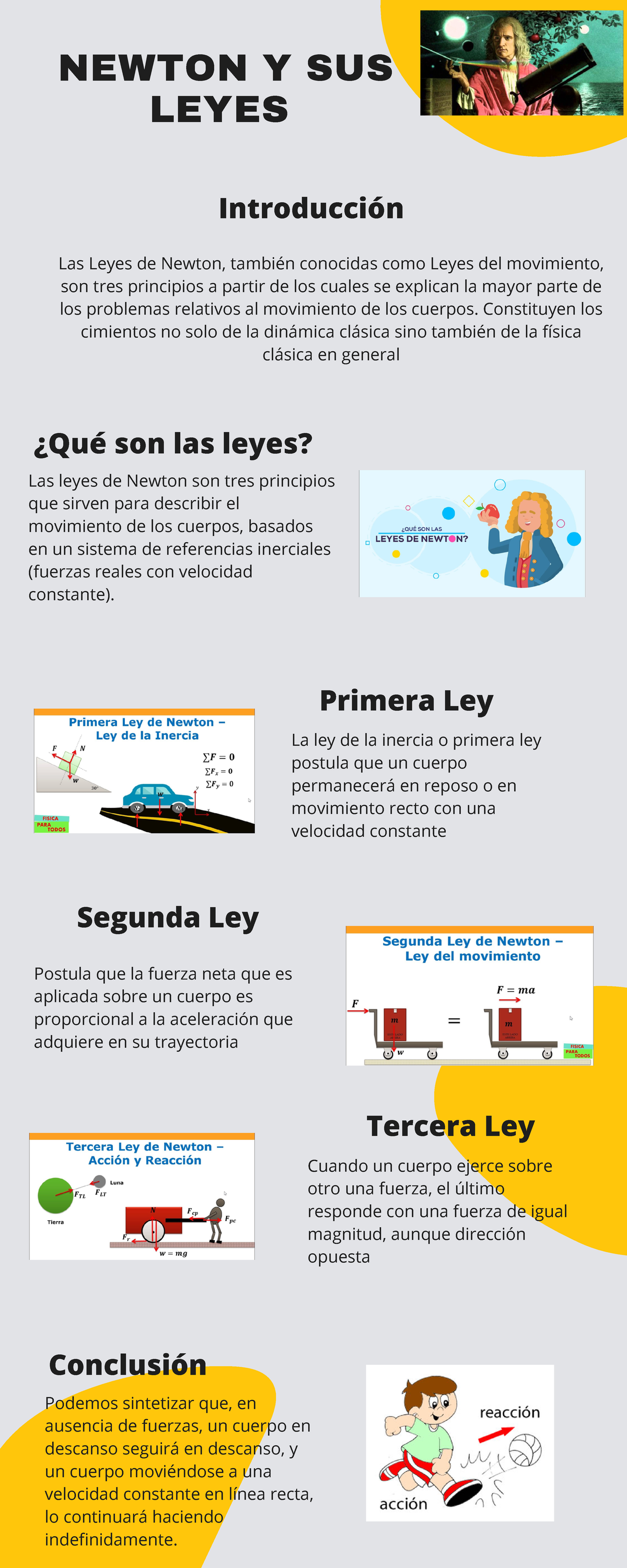 Cartel De Las Leyes De Newton Newton Y Sus Leyes Introducci N Qu Son Las Leyes Primera Ley