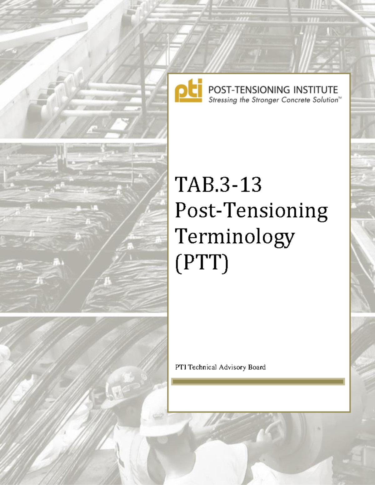 131120-PTI-PTT - November 2013 TAB-13 Post-Tensioning Terminology (PTT ...