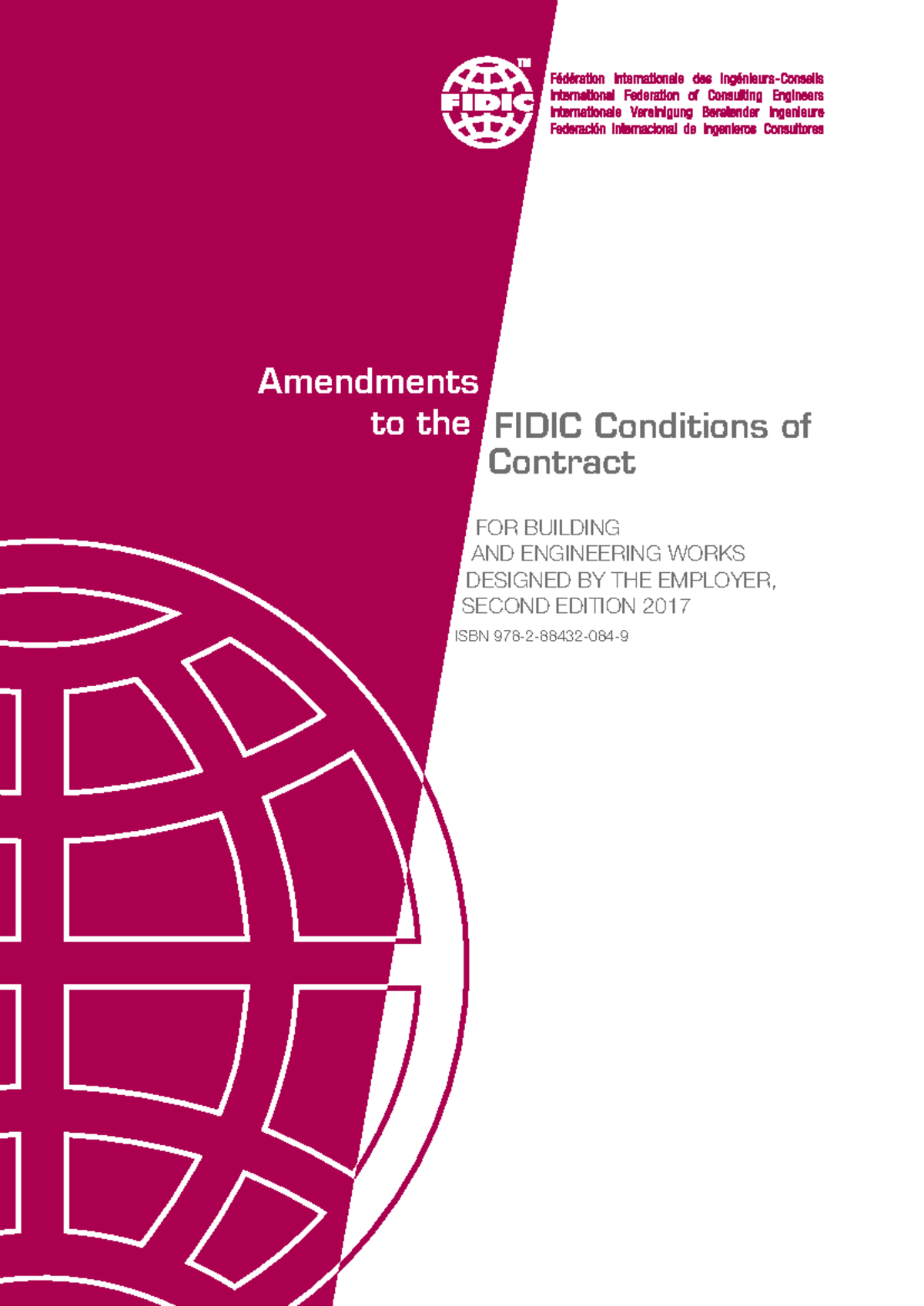 Amendments to Red Book 2017 - ISBN 978-2-88432-084- Amendments to the ...