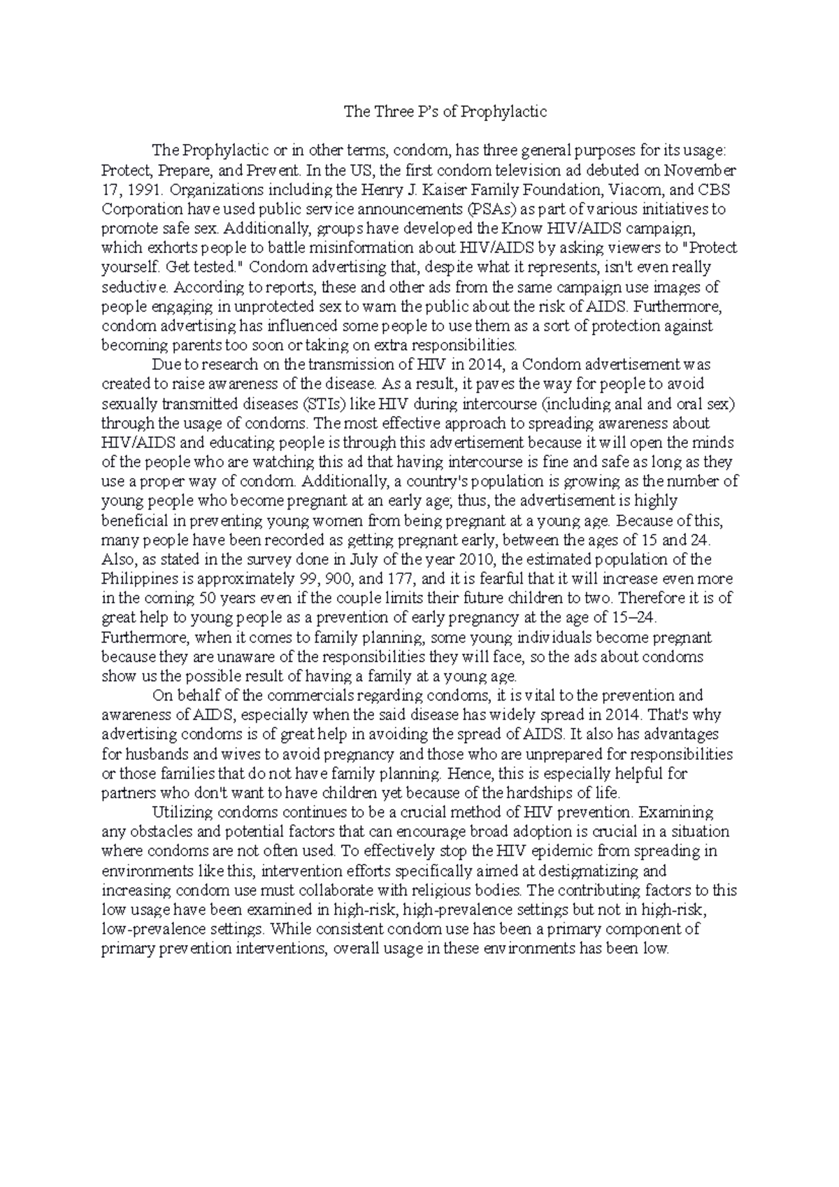 reaction-paper-the-three-p-s-of-prophylactic-the-prophylactic-or-in