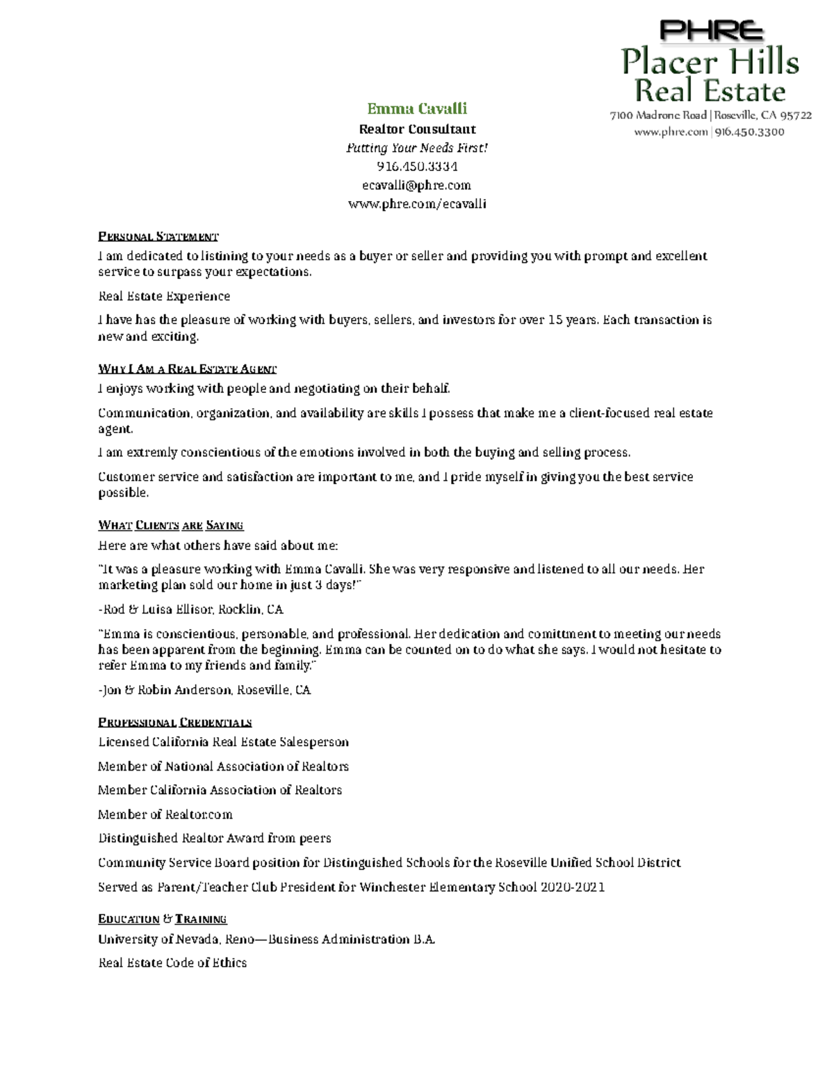 SIMNet DATA Files Brochure-1-6 - Emma Cavalli Realtor Consultant ...