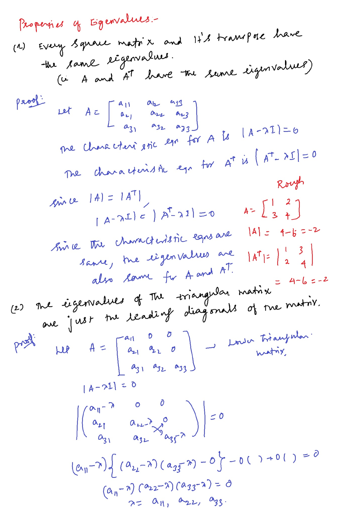 4 - Unit 1 Notes - Calculus And Linear Algebra - Studocu