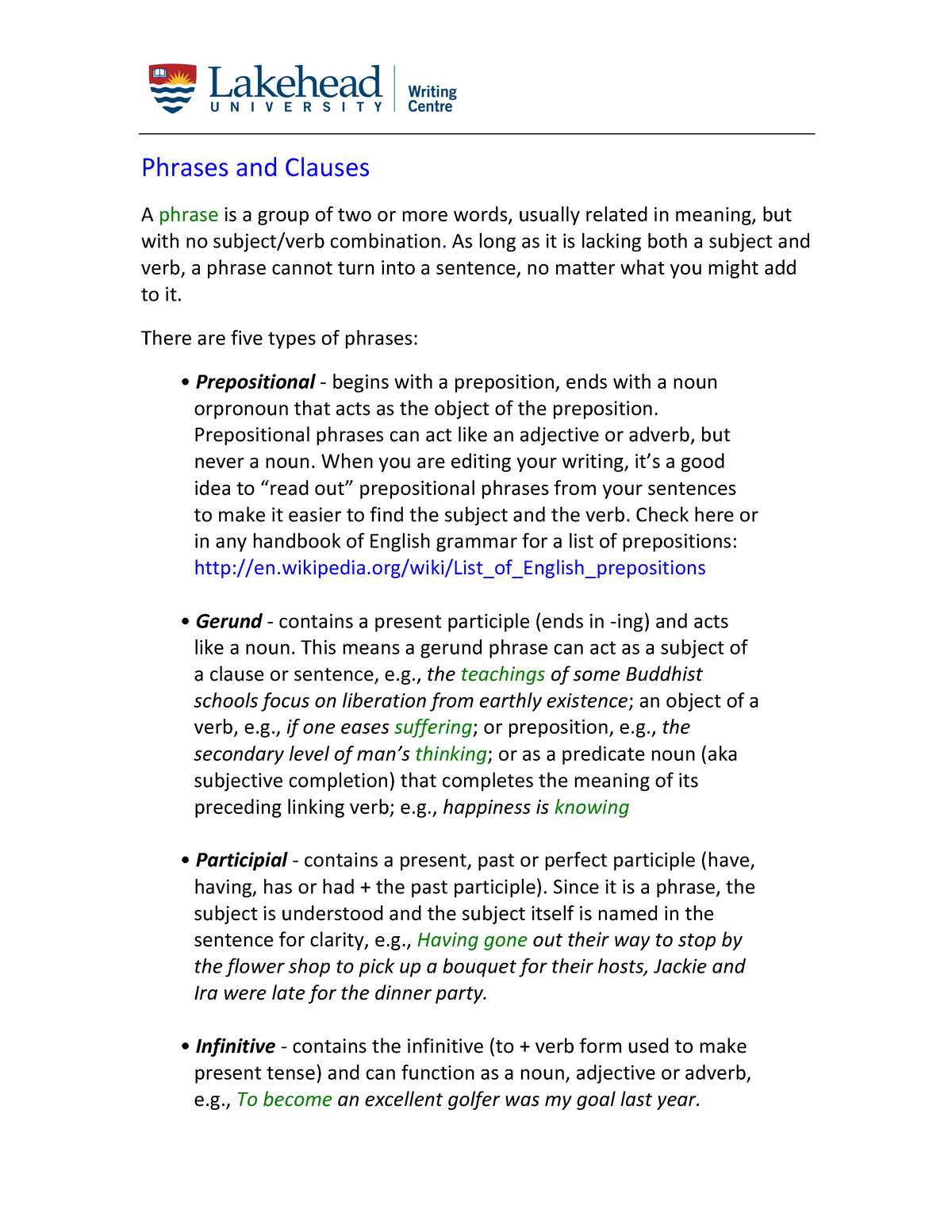 Phrases And Clauses Liveworksheets Class 8