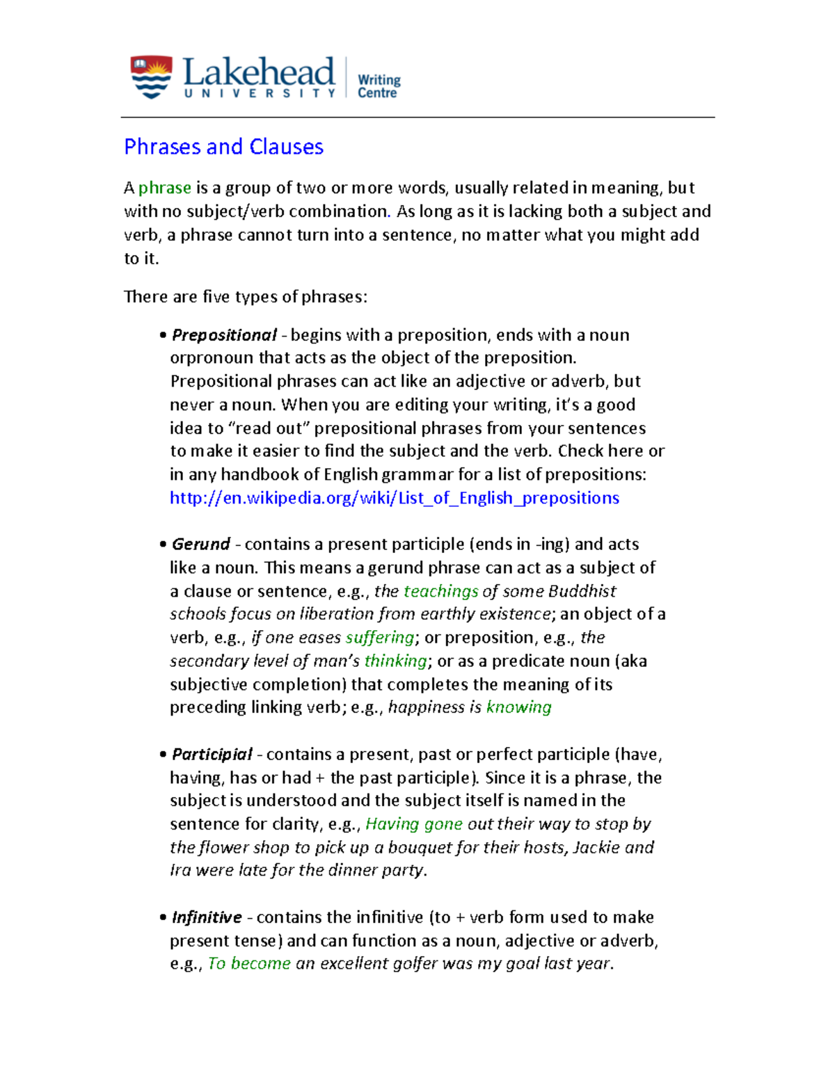 Phrases And Clauses Liveworksheets Class 8