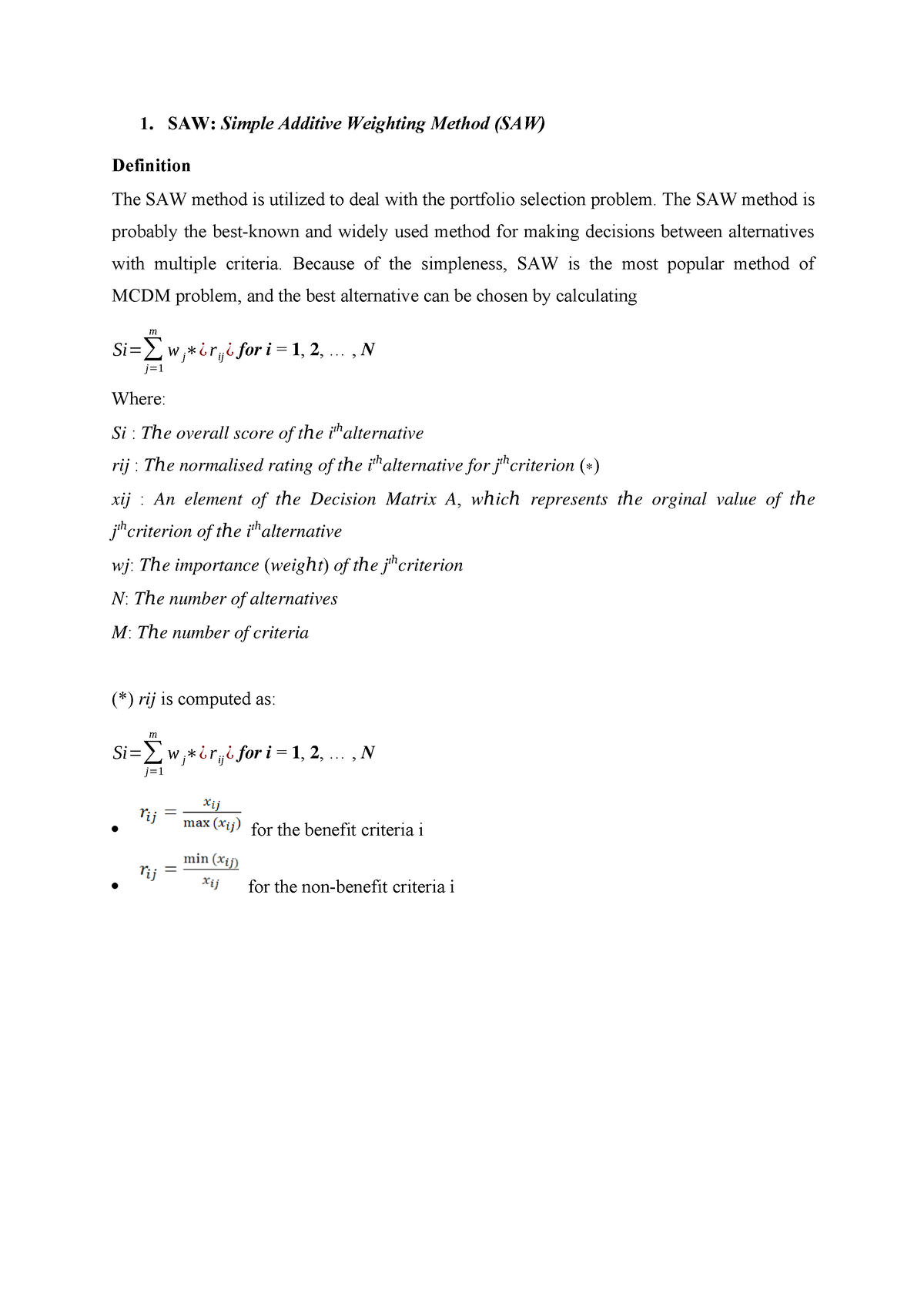 saw-definition-and-solving-step-saw-simple-additive-weighting