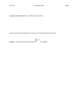 Chapter 6 - CH6 - Math 142 Chapter 6 - Applications of Integration ...