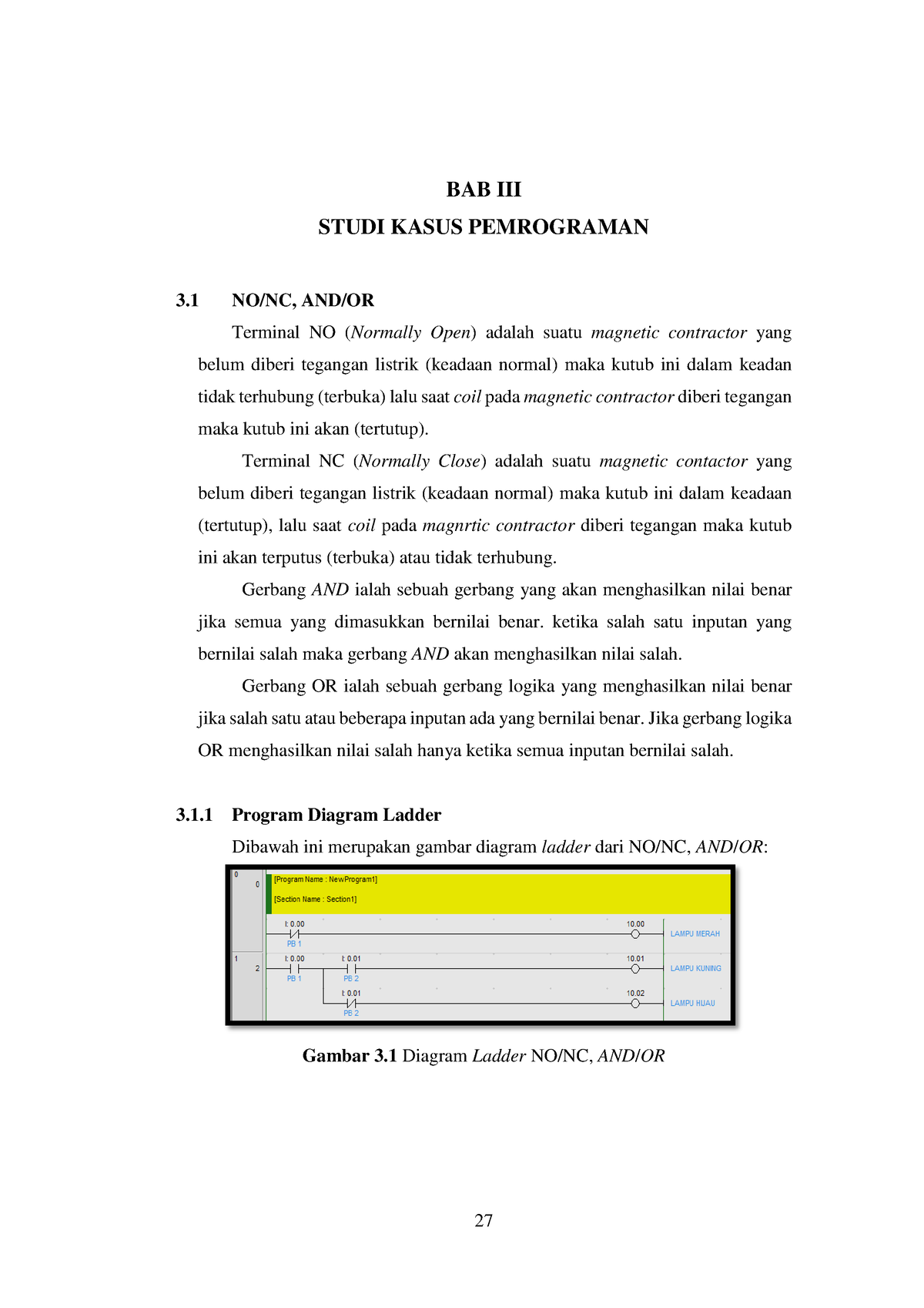 10. BAB III - Practice Material Mekatronika - 27 BAB III STUDI KASUS ...