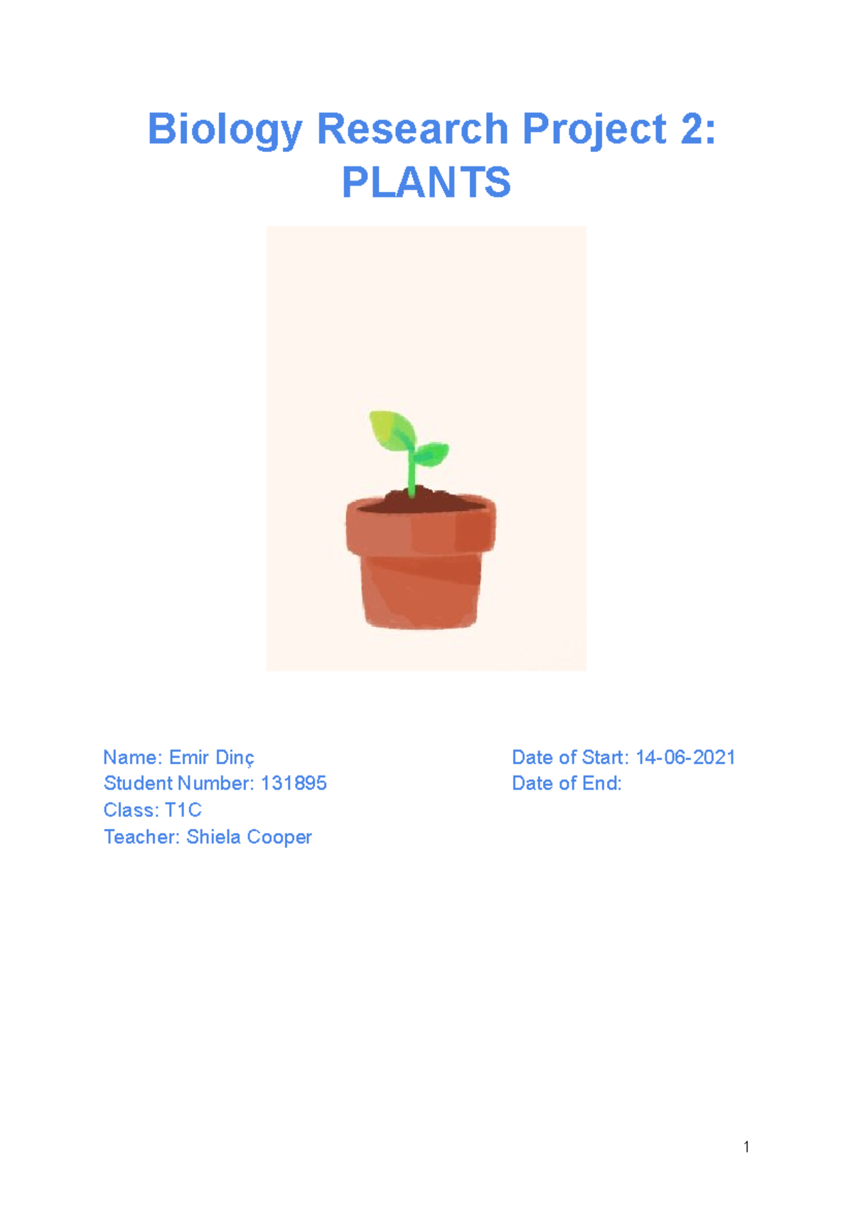 biology research topics plants