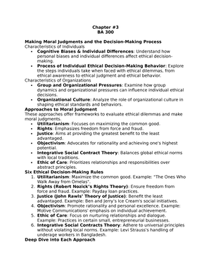 Chapter 4 BA 300 - Chapter # BA 360 Shareholder Value Perspective ...